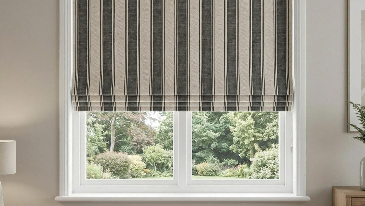 Selva Made to Measure Roman Blind Graphite