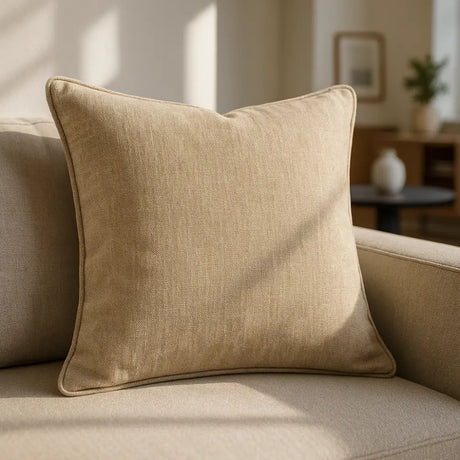 Sevilla Woven Cushion Cover Made to Order by Style Furnishings