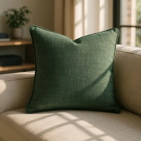 Sevilla Woven Cushion Cover Made to Order by Style Furnishings