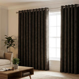 Sevilla Made to Measure Curtains Nero
