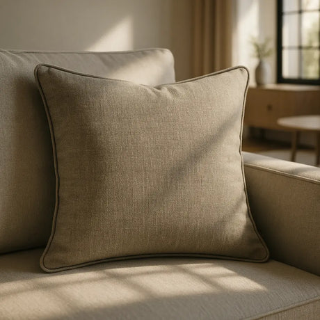 Sevilla Woven Cushion Cover Made to Order by Style Furnishings