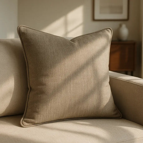 Sevilla Woven Cushion Cover Made to Order by Style Furnishings