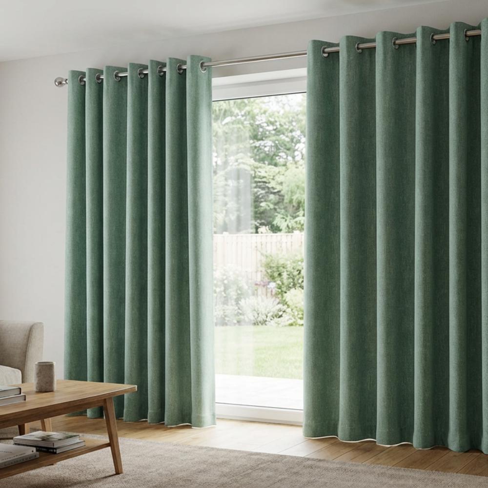 Sevilla Made to Measure Curtains Sea Spray