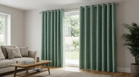 Sevilla Made to Measure Curtains Sea Spray