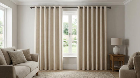 Shanghai Made to Measure Curtains Natural