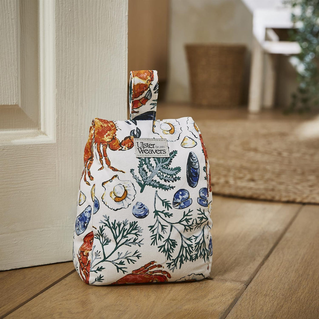 Ulster Weavers Shellfish 100% Cotton Fabric Doorstop