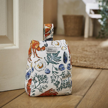 Ulster Weavers Shellfish Fabric Doorstop - Shellfish Fabric Doorstop In Green 2