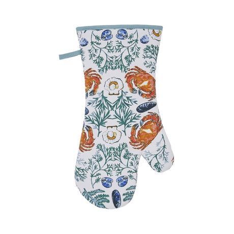 Ulster Weavers Shellfish Gauntlet Oven Glove - Shellfish Gauntlet Oven Glove In Green 3