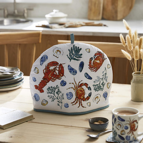 Ulster Weavers Shellfish Tea Cosy - Shellfish Tea Cosy In Green 2