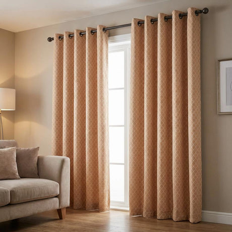 Sicily Mocha fabric sample