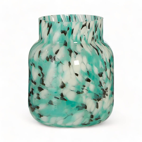 Small Lana Speckled Glass Vase 23cm
