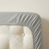 So Soft Microfibre Grey Fitted Sheet 30cm Deep-3