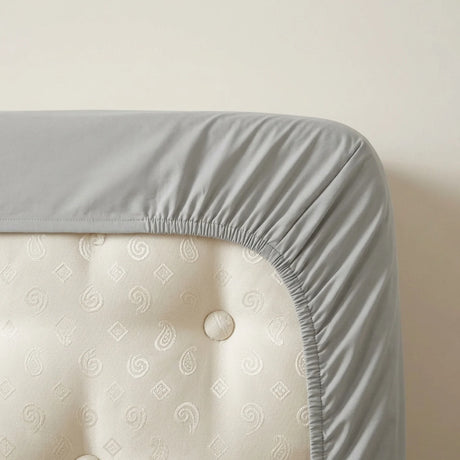So Soft Microfibre Grey Fitted Sheet 30cm Deep-3