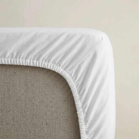 So Soft Microfibre White Fitted Sheet 30cm Deep-3