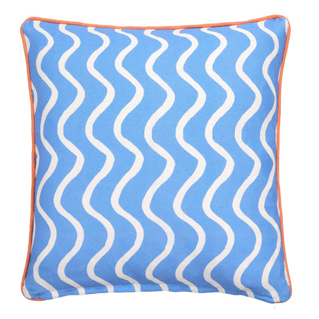 Soleil Palm Tree Print Outdoor Filled Cushion 100% Cotton - Soleil Palm Outdoor Cushion In Multi 43 X 43Cm 3