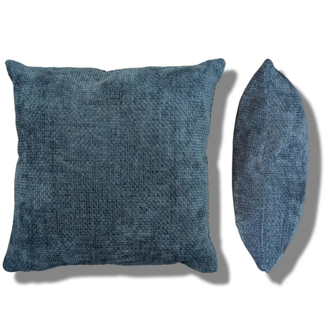 Somerset Chenille Cushion Cover and Filled Cushion 18" x 18" (45cm x 45cm) by Sundour