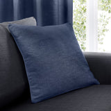 Sorbonne Cotton Cushion Cover 43cm x 43cm (17" x 17") - Navy - Sorbonne Cushion In Navy 43 X 43Cm 2