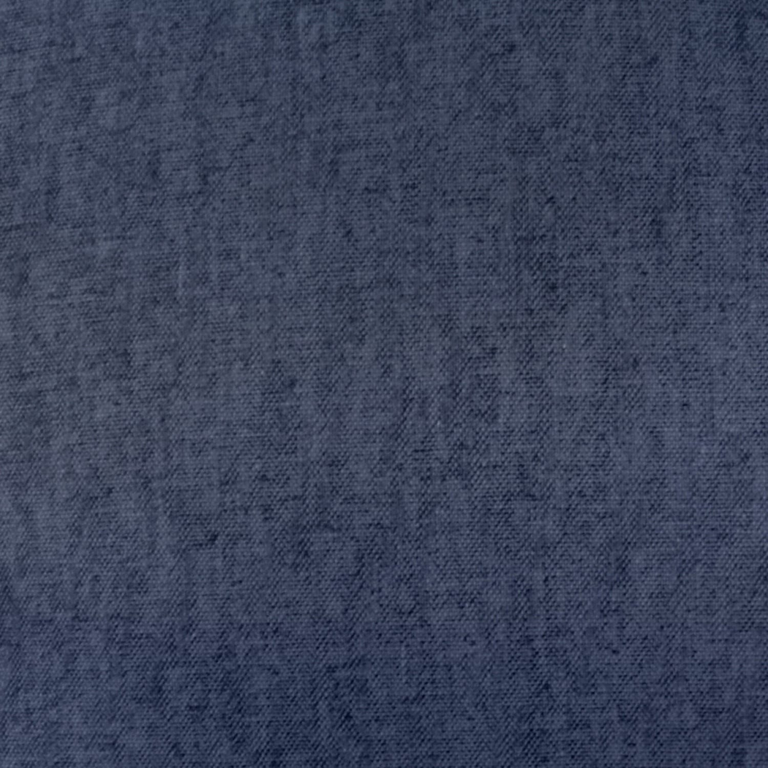Sorbonne Cotton Cushion Cover 43cm x 43cm (17" x 17") - Navy - Sorbonne Cushion In Navy 43 X 43Cm 4