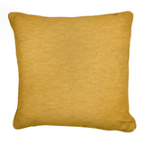 Sorbonne Cotton Cushion Cover 43cm x 43cm (17" x 17") - Ochre