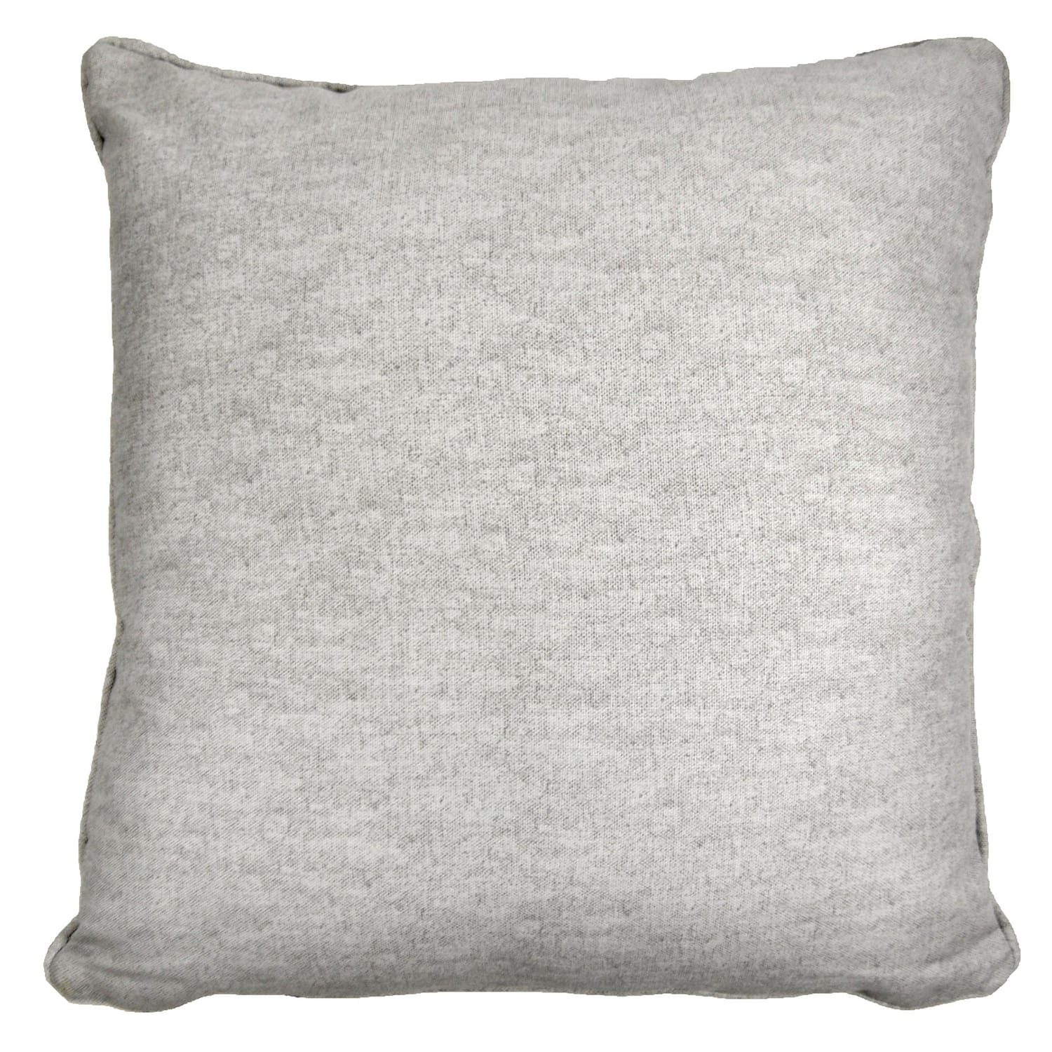 Sorbonne Cotton Cushion Cover 43cm x 43cm (17" x 17") - Silver
