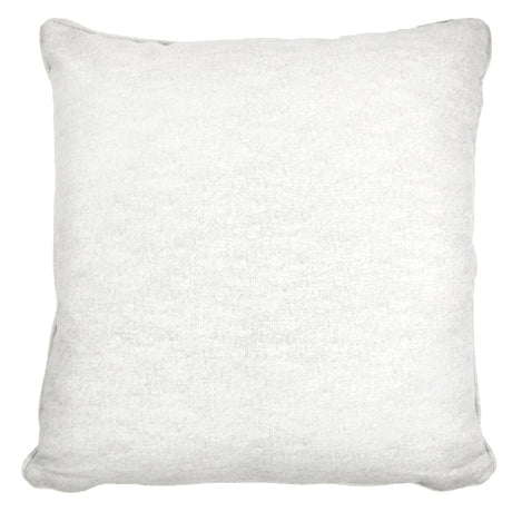 Sorbonne Cotton Cushion Cover 43cm x 43cm (17" x 17") - White
