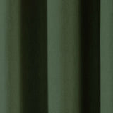 Sorbonne Cotton Lined Eyelet Curtains - Bottle Green Light Filtering - Sorbonne Eyelet Curtains In Bottle Green 2