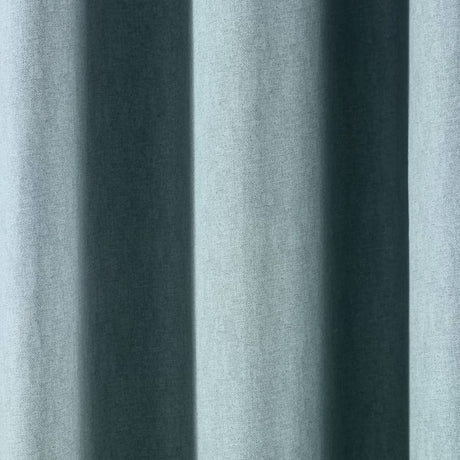 Sorbonne Cotton Lined Eyelet Curtains - Duck Egg Light Filtering - Sorbonne Eyelet Curtains In Duck Egg 2