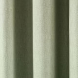 Sorbonne Cotton Lined Eyelet Curtains - Green Light Filtering - Sorbonne Eyelet Curtains In Green 2