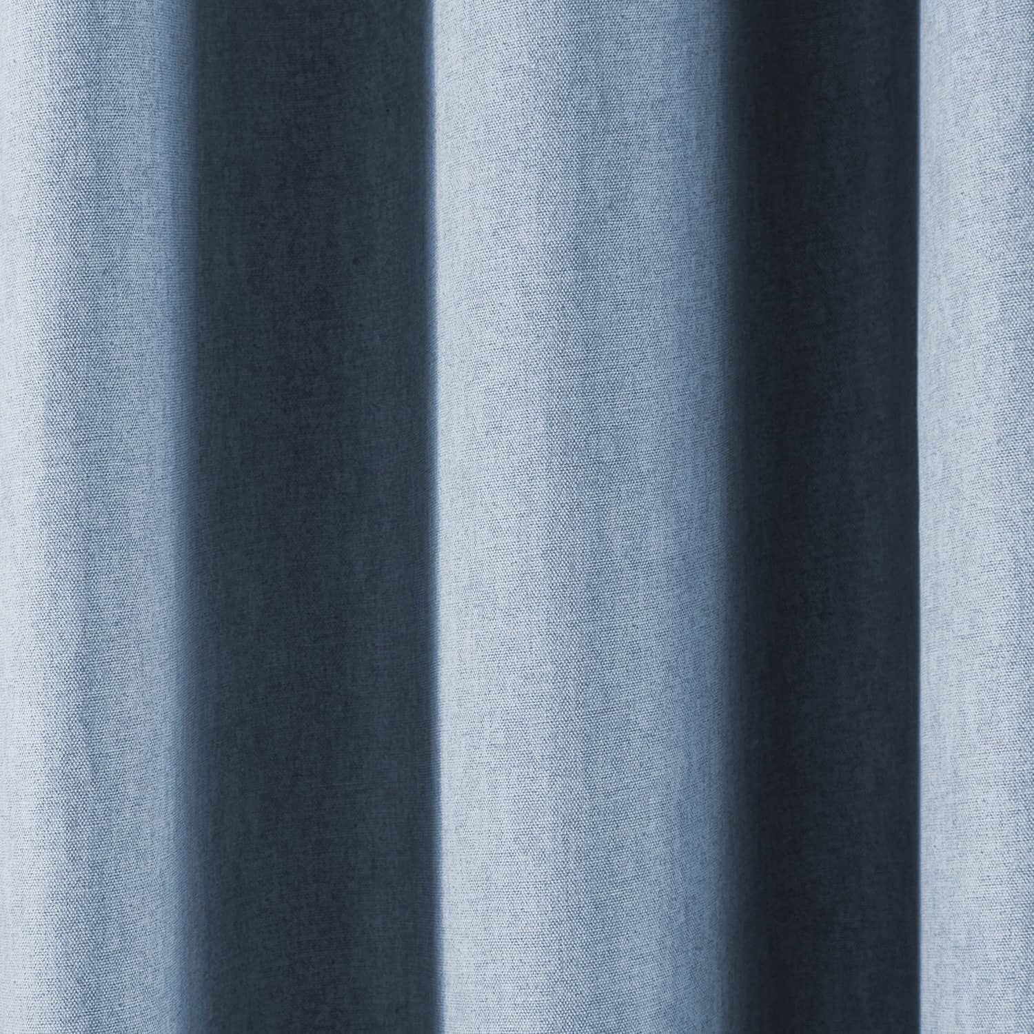 Sorbonne Cotton Lined Eyelet Curtains - Light Blue Light Filtering Printed - Sorbonne Eyelet Curtains In Light Blue 3
