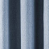 Sorbonne Cotton Lined Eyelet Curtains - Light Blue Light Filtering Printed - Sorbonne Eyelet Curtains In Light Blue 3