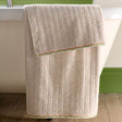 Speckle Rib 550 GSM Bathroom Towels - Natural