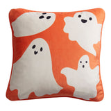 Spooky Ghosts Halloween Cushion Cover - Spooky Ghosts Halloween Cushion In Grey 43 X 43Cm 2