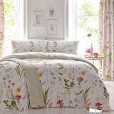 Spring Glade Floral Green Bedspread