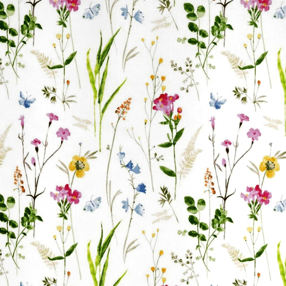 Spring Glade Floral Green Bedspread - Spring Glade Bedspread In Multicolour 229 X 195Cm 2