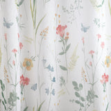 Spring Glade Floral Voile Curtain Panel - Spring Glade Voile Panel In Multicolour 2