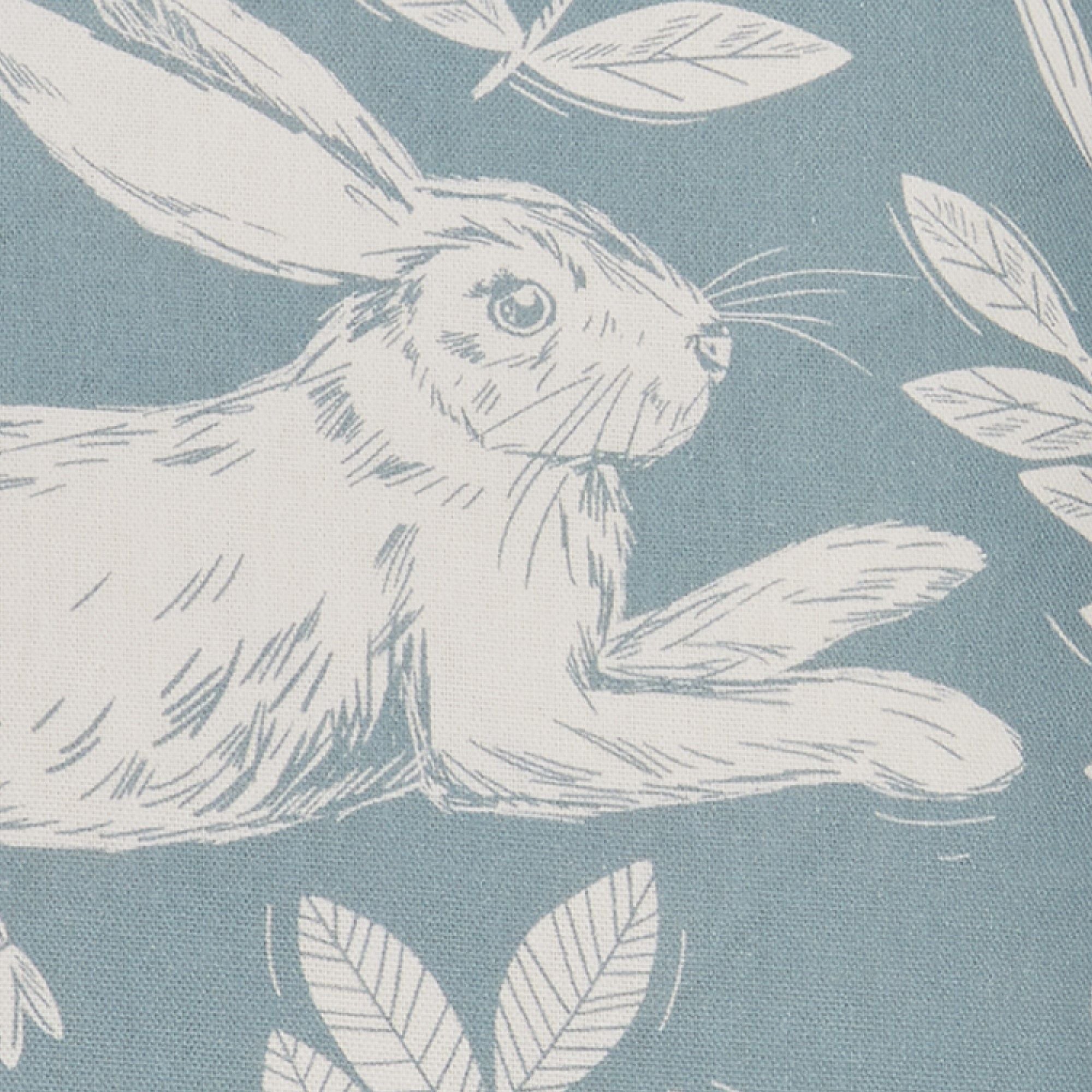 Spring Rabbit Outdoor Duck Egg 100% Cotton Flannelette Cushion Cover 43cm x 43cm product image 5