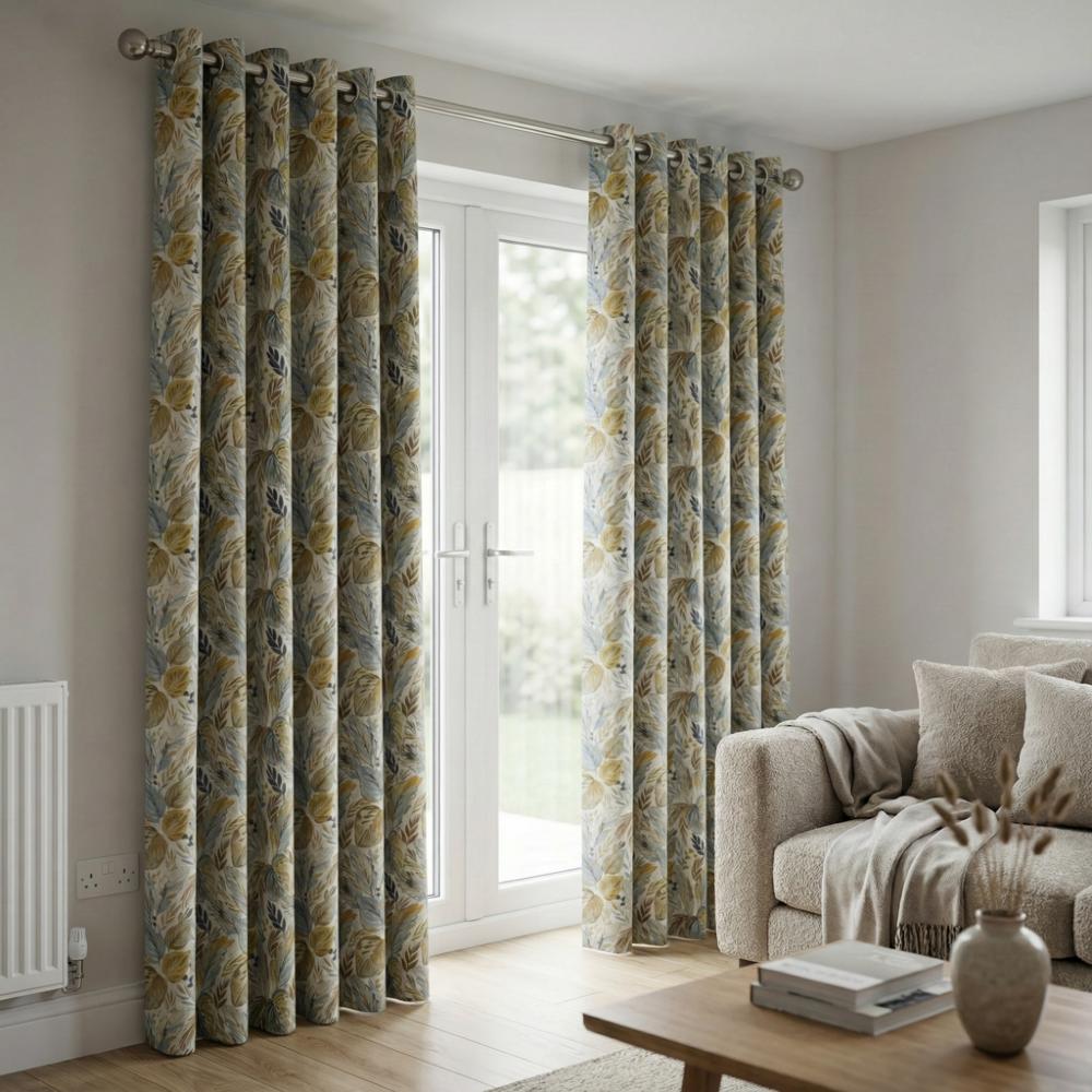 St ­Barts Made to Measure Curtains Linen