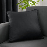 Strata Cushion Cover 43cm x 43cm - Black