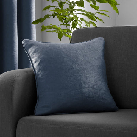 Strata Cushion Cover 43cm x 43cm - Navy