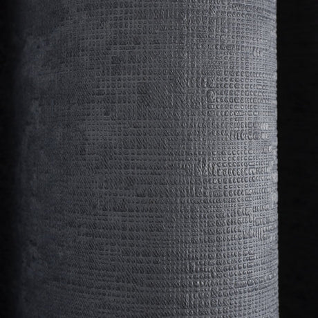 Strata Thermal Dim Out Woven Eyelet Curtains - Charcoal Light Filtering - Strata Eyelet Curtains In Charcoal 4