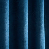 Strata Thermal Dim Out Woven Eyelet Curtains - Teal Light Filtering - Strata Eyelet Curtains In Dark Teal 3