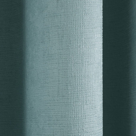 Strata Thermal Dim Out Woven Eyelet Curtains - Duck Egg Light Filtering - Strata Eyelet Curtains In Duck Egg 4