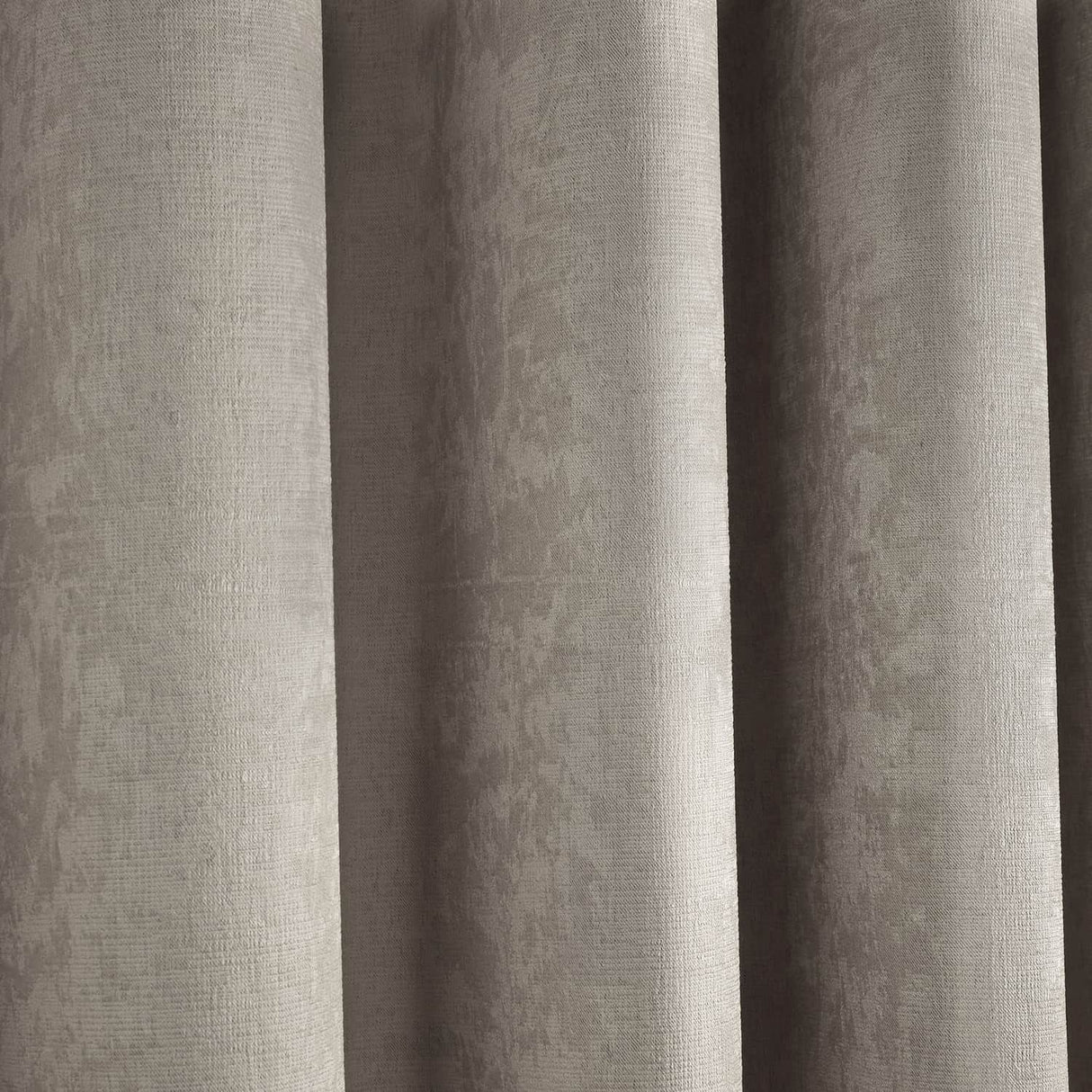 Strata Thermal Dim Out Woven Eyelet Curtains - Natural Light Filtering - Strata Eyelet Curtains In Natural 4