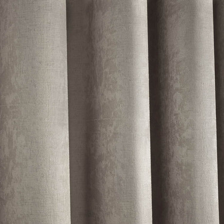 Strata Thermal Dim Out Woven Eyelet Curtains - Natural Light Filtering - Strata Eyelet Curtains In Natural 4