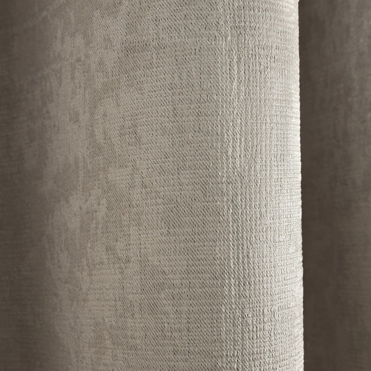 Strata Thermal Dim Out Woven Eyelet Curtains - Natural Light Filtering - Strata Eyelet Curtains In Natural 5