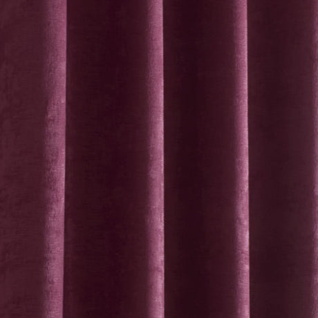 Strata Thermal Dim Out Woven Eyelet Curtains - Wine Light Filtering - Strata Eyelet Curtains In Wine 3