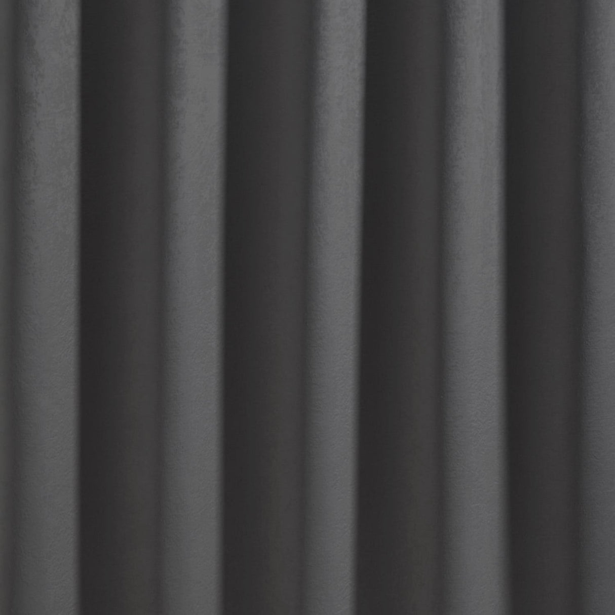 Strata Woven Thermal Door Curtain 66 x 84 Inch - Charcoal Dimout Light Filtering - Strata Eyelet Single Panel Door Curtain In Charcoal 4