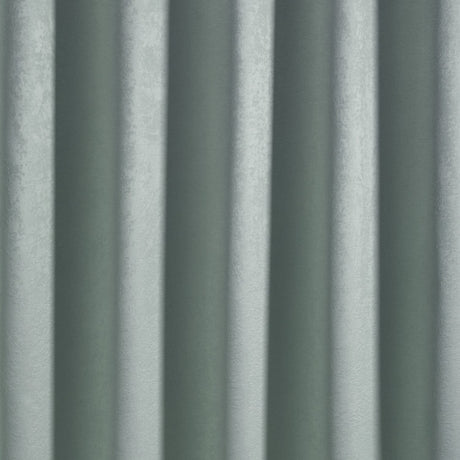 Strata Woven Thermal Door Curtain 66 x 84 Inch - Duck Egg Dimout Light Filtering - Strata Eyelet Single Panel Door Curtain In Duck Egg 4