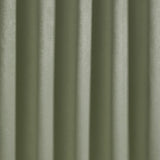 Strata Woven Thermal Door Curtain 66 x 84 Inch - Green Dimout Light Filtering - Strata Eyelet Single Panel Door Curtain In Green 4
