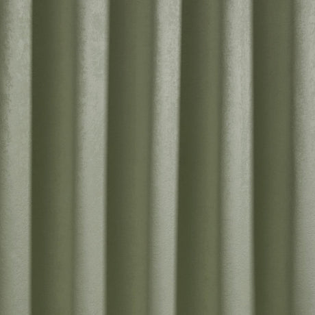 Strata Woven Thermal Door Curtain 66 x 84 Inch - Green Dimout Light Filtering - Strata Eyelet Single Panel Door Curtain In Green 4